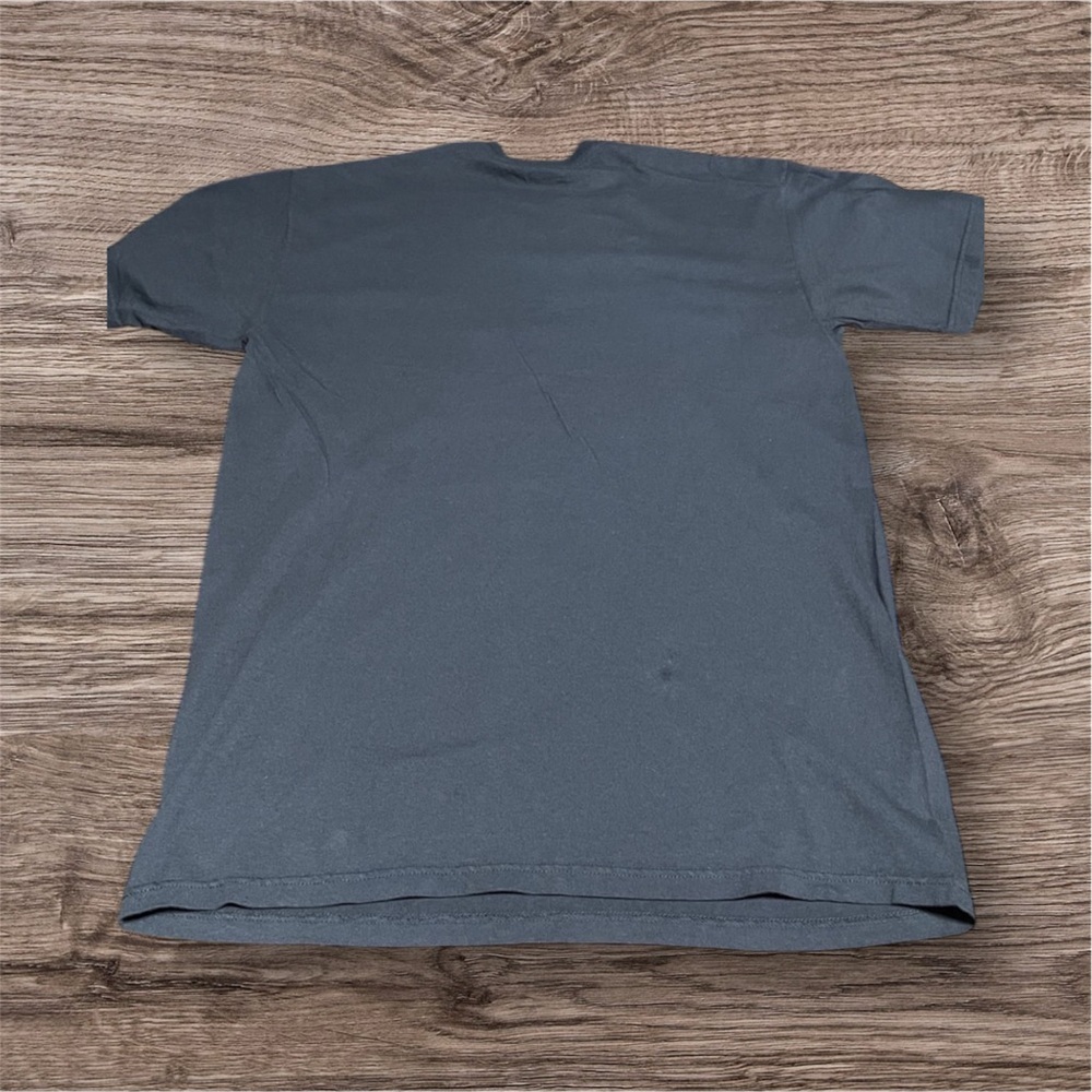 The Mountain Black Graphic Tee with Bear and Historical Figure - Picture 5 of 5